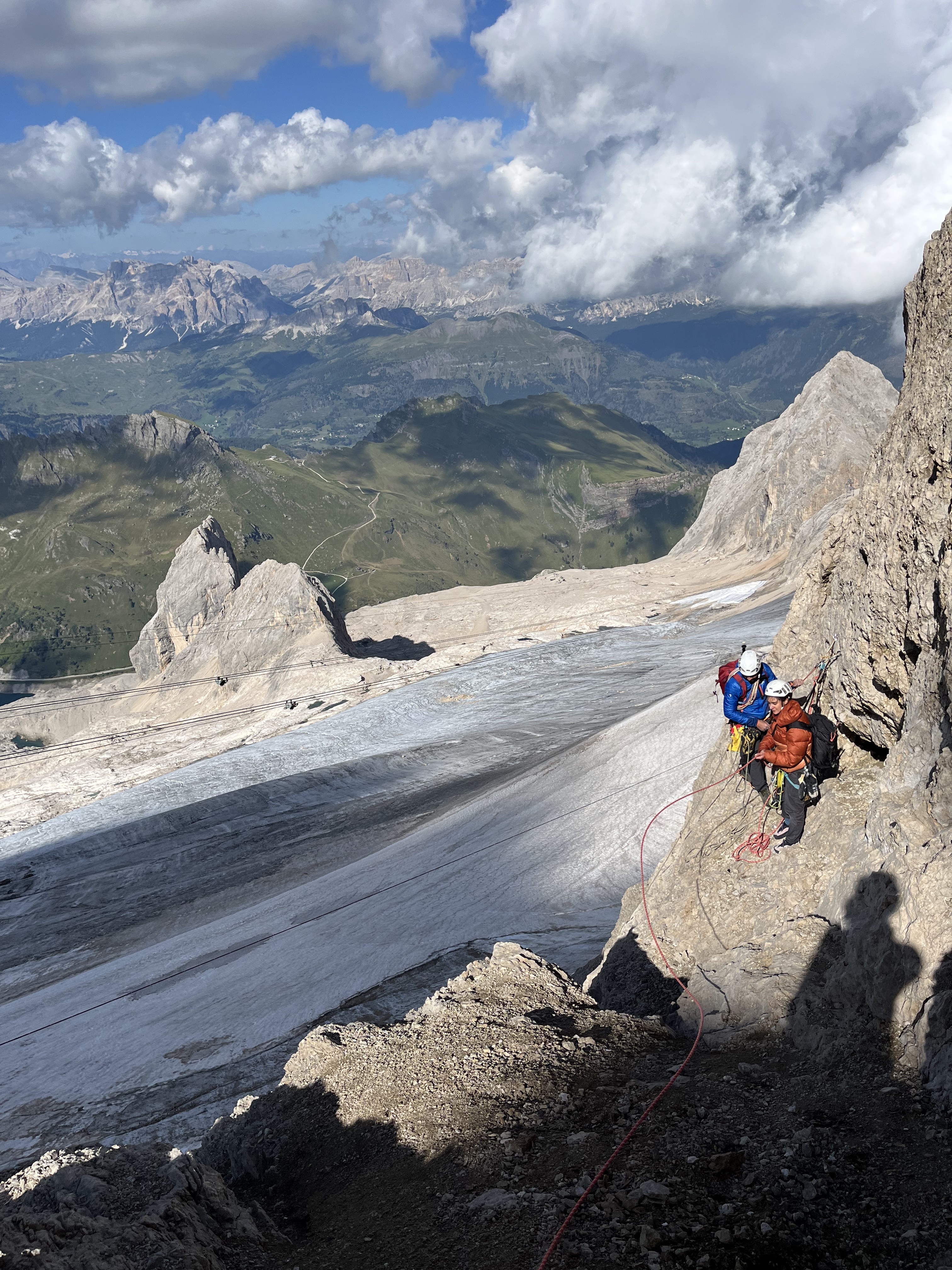 Στο τελευταίο ραπέλ με φόντο τον παγετώνα